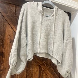 Free People hoodie sweater